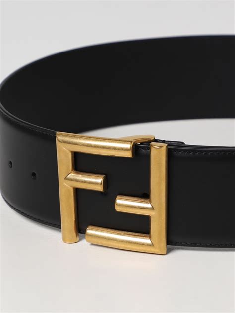 cintura fendi nera yoox|FENDI Donna .